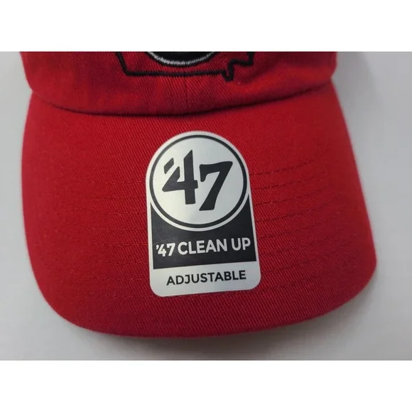 University of Georgia Bulldogs 2022 National Champions 47 Brand Hat Cap NCAA Red - Picture 3 of 11